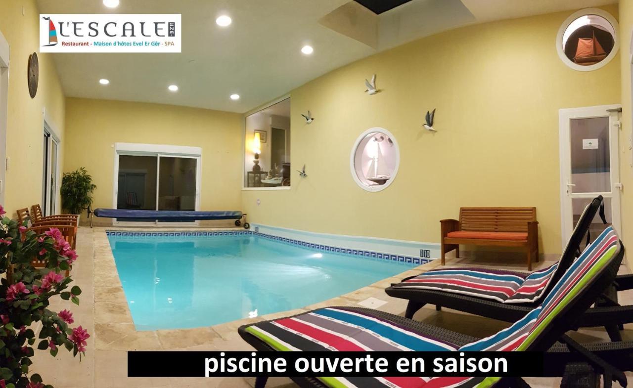 L'Escale Evel Er Ger Bed and Breakfast Locquirec Buitenkant foto