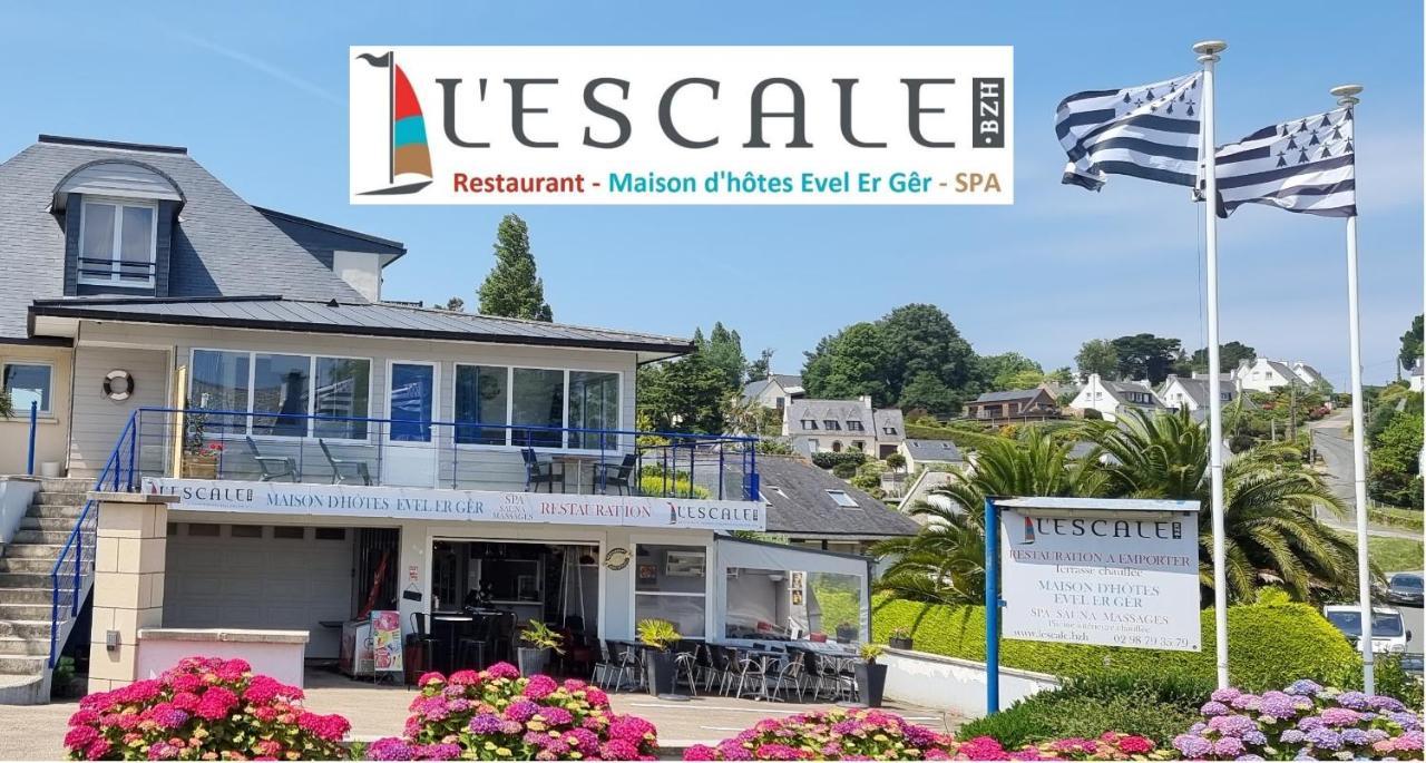 L'Escale Evel Er Ger Bed and Breakfast Locquirec Buitenkant foto