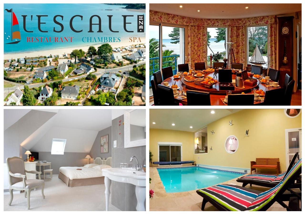 L'Escale Evel Er Ger Bed and Breakfast Locquirec Buitenkant foto
