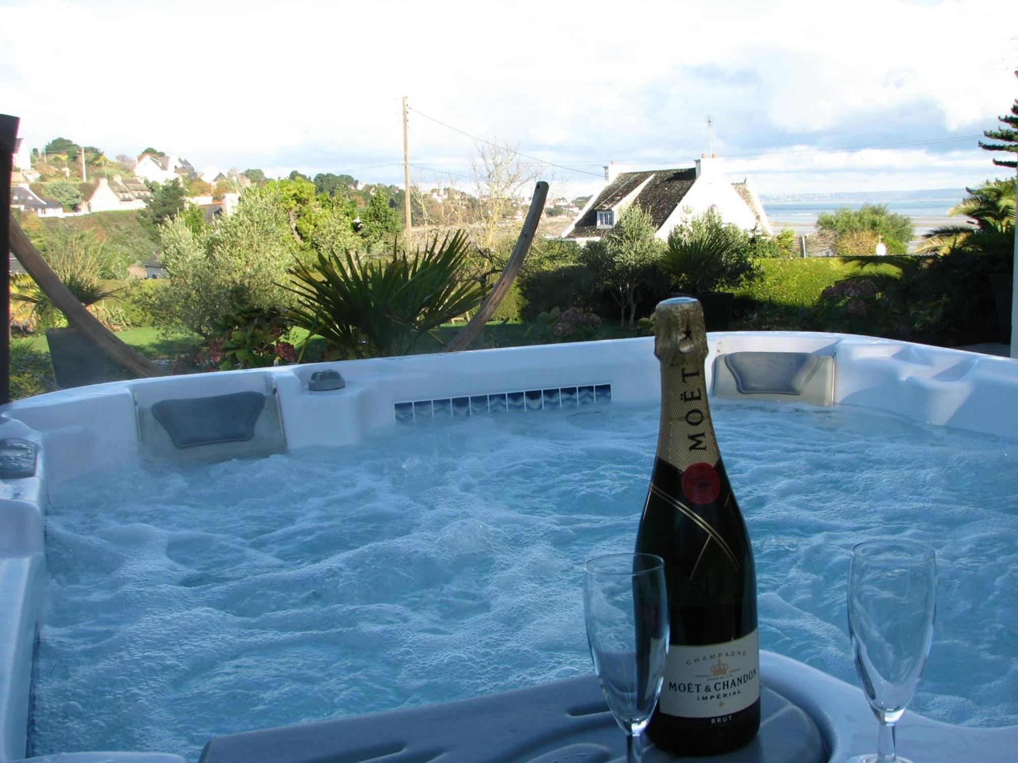 L'Escale Evel Er Ger Bed and Breakfast Locquirec Buitenkant foto