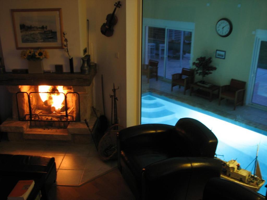 L'Escale Evel Er Ger Bed and Breakfast Locquirec Buitenkant foto