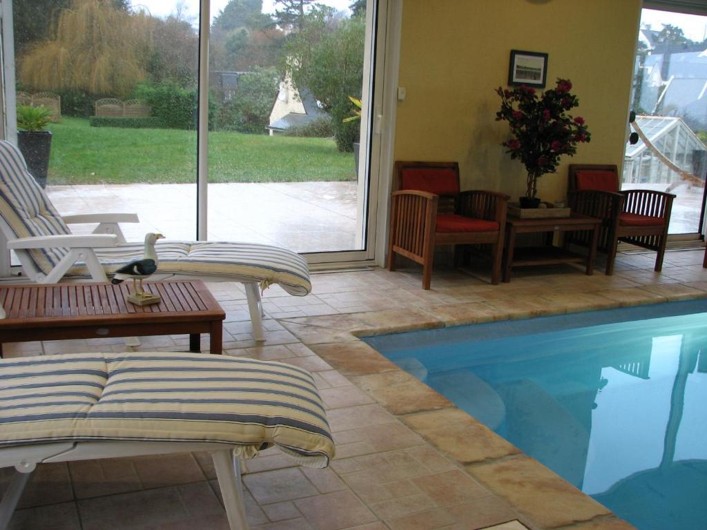 L'Escale Evel Er Ger Bed and Breakfast Locquirec Buitenkant foto