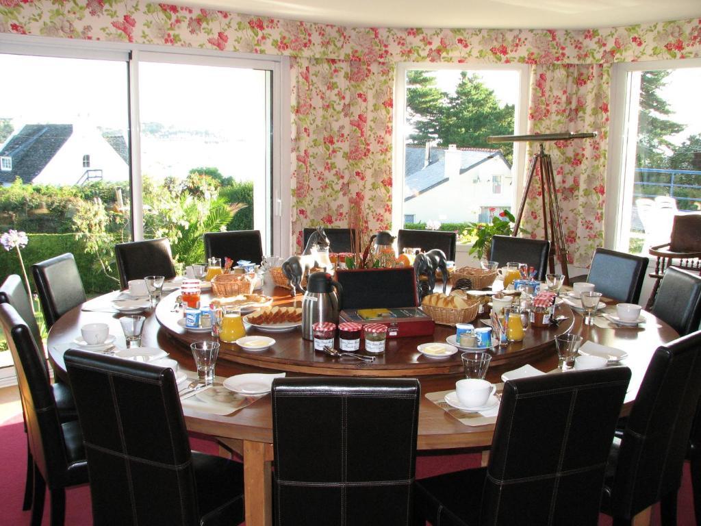 L'Escale Evel Er Ger Bed and Breakfast Locquirec Buitenkant foto
